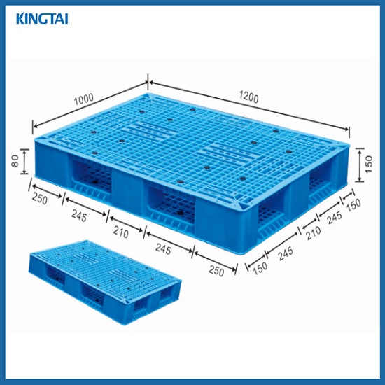 Plastic Pallet with 2 sides
