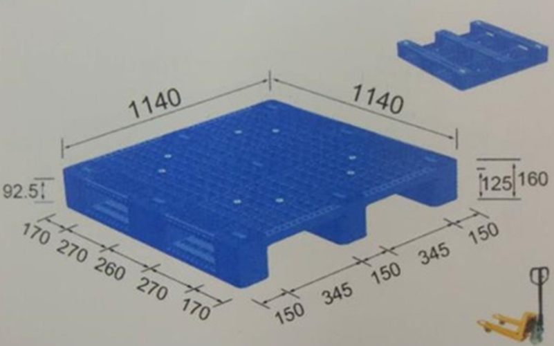 Plastic Pallet 1140x1140mm